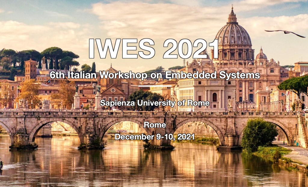 IWES – Italian Workshop of Embedded Systems&nbsp;2021